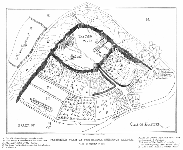 John_Norden's_1617_plan_of_Rougemont_Castle